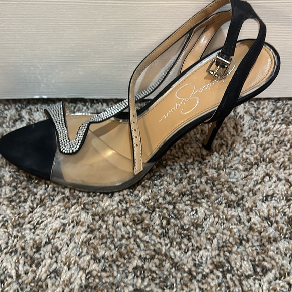 Jessica Simpson rhinestone heels - Picture 2 of 9